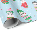 Search for christmas penguin wrapping paper Cute