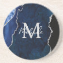 Search for navy blue and silver coasters Agate