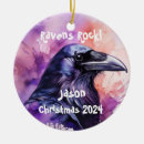 Search for raven christmas tree decorations Purple