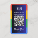 Search for facebook business cards Qr code