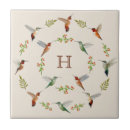 Search for hand painted bird tiles Nature