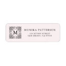 Search for ornate frame return address labels Vintage