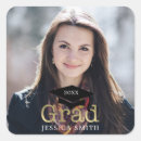 Search for cap square stickers High school graduation