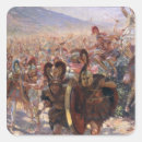 Search for ancient square stickers Warrior