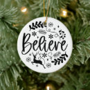 Search for believe christmas tree decorations Simple