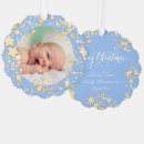 Search for baby boy christmas tree decorations Blue