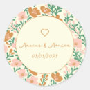 Search for vine wedding stickers Botanical