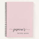 Search for bridal shower recipe books Blush pink
