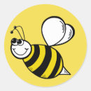 Search for cartoon insect stickers Yellow