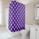 Search for deep purple shower curtains Pattern
