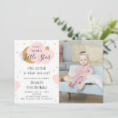 Search for twinkle twinkle little star birthday invitations Moon and stars