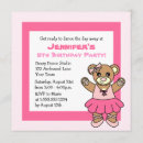 Search for dance studio invitations Pink