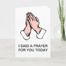 Search for thinking praying for you cards God