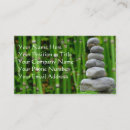 Search for bamboo business cards Zen