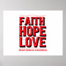 Search for faith hope love posters Awareness