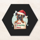 Search for boxer puppy coasters Pug