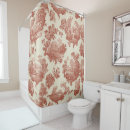 Search for vintage french shower curtains Toile de jouy