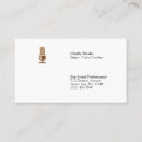 Search for voice teacher business cards Singer