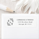 Search for white wine return address labels Elegant