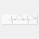 Search for happy life bumper stickers Heart