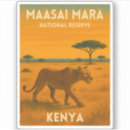Search for african animal stickers Landscape