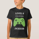 Search for video games tshirts level up