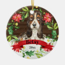 Search for hound dog christmas tree decorations Puppy