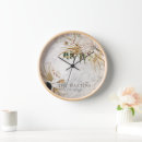 Search for boho clocks Botanical