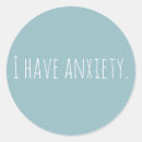 Search for mental health stickers Anxiety