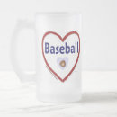 Search for love baseball mugs Heart
