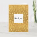 Search for pretty thank you cards Gold