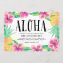 Search for adult beach party invitations Aloha