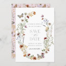Search for wildflower save the dates Summer