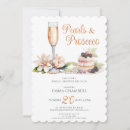 Search for dessert bridal shower invitations Watercolor