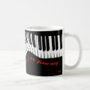Search for piano design mugs Music lover