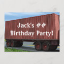 Search for semi truck invitations Trucker