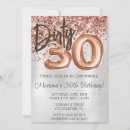 Search for dirty thirty gold birthday invitations Modern