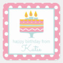 Search for whimsical birthday cake stickers Cute