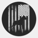 Search for usa flag and dog stickers United states of america