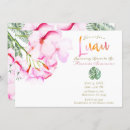 Search for hawaiian bridal shower invitations Hibiscus