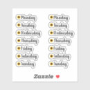 Search for week stickers Trendy