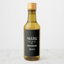 Search for mini wedding wine labels Black