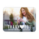 Search for graduation thank you magnets Graduate