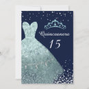 Search for turquoise blue quinceanera invitations Aqua