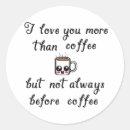 Search for i love coffee stickers Cute
