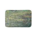 Search for claude monet bath mats Water lilies