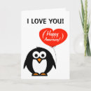 Search for i love penguins postcards Heart