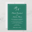 Search for jewel tone invitations Emerald green