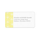 Search for gerbera daisy wedding return address labels Daisies