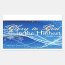 Search for luke 2 stickers Glory to god